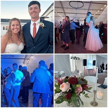 wedding dj sterling colorado, wedding photobooth sterling colorado